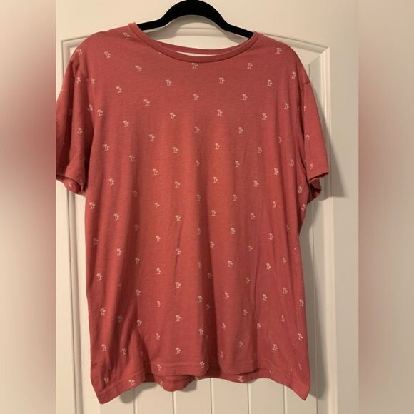 Denim and Flower tee-shirt. Size: M. With palm trees! - Picture 1 of 4